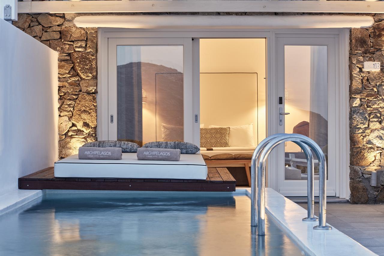 Archipelagos Hotel - Small Luxury Hotels Of The World Kalo Livadi Exterior photo
